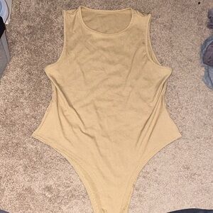 Amazon Women's Tan Bodysuit